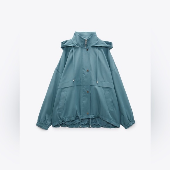 Zara drawstring hooded jacket - Picture 4 of 4
